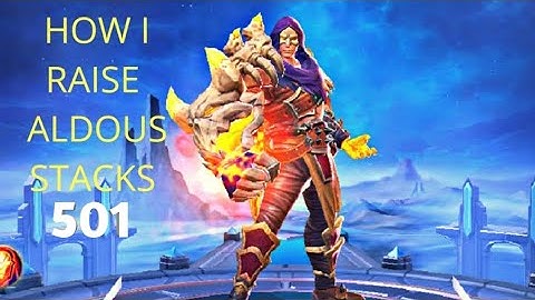 ALDOUS 501 STACKS BUG!!!!