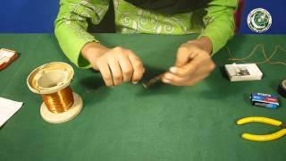 Build an Electromagnet in Urdu