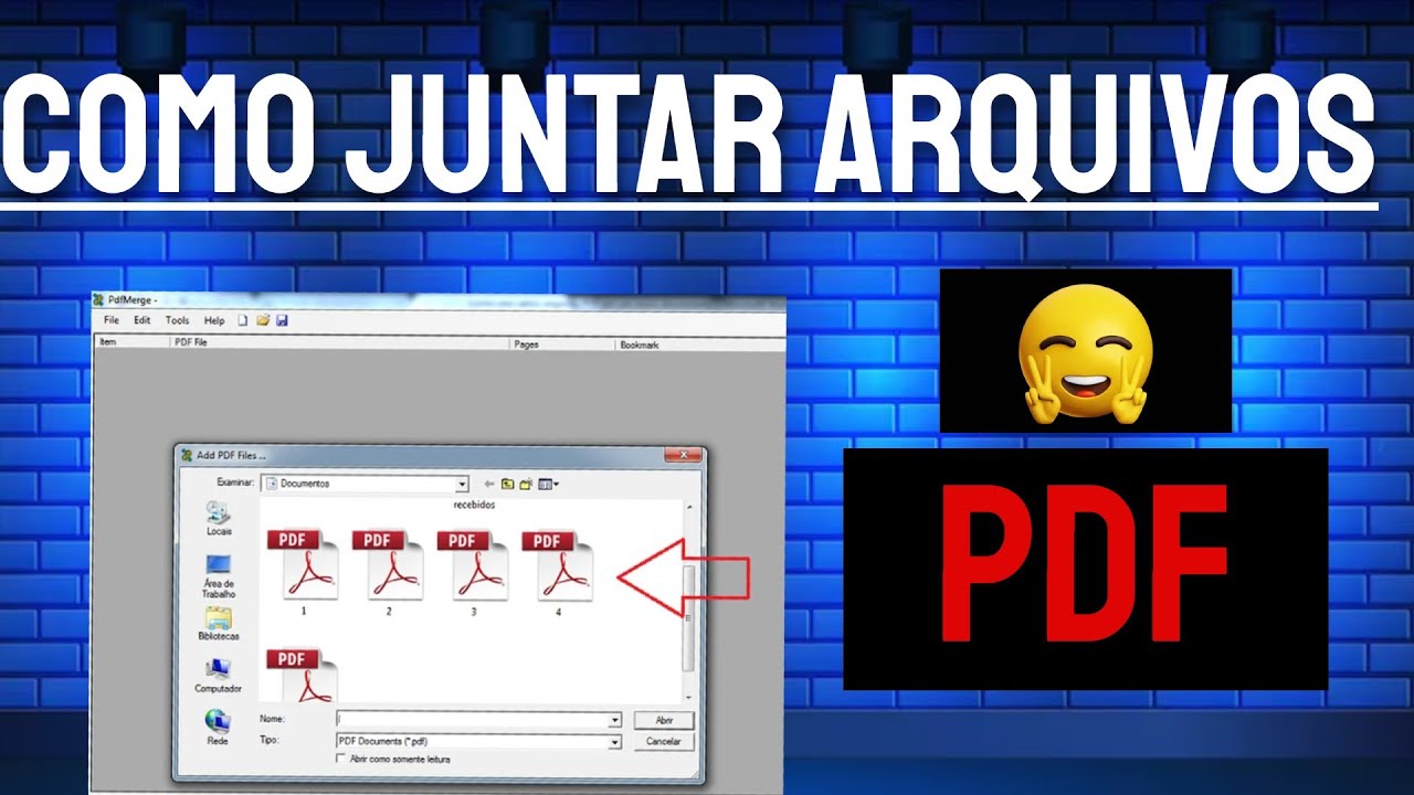 😎 (2022)Como juntar varios PDF e um só arquivo e por ordem... - YouTube