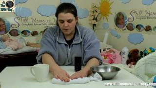 Heated rice socks for reborn doll hair rooting - Nikki Holland vlog #123