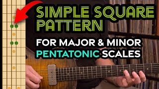 Video thumbnail of "This simple square pattern gives you both major & minor pentatonic lead options-Guitar Lesson EP489"