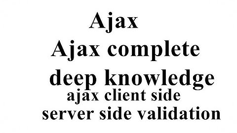 Ajax |what is ajax |ajax form submit without refresh | ajax crud operation in php |ajax jquery php