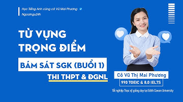 TỪ VỰNG TRỌNG ĐIỂM BÁM SÁT SGK - THEO ĐỊNH HƯỚNG THI THPT & ĐGNL NĂM 2025