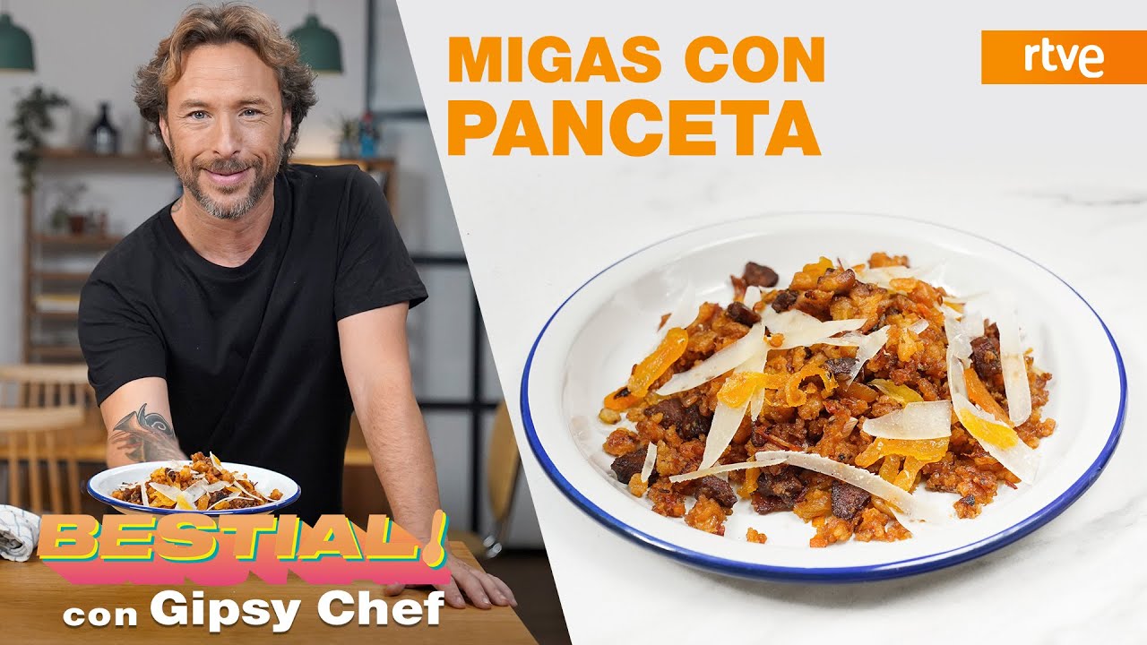 Migas con panceta de Gipsy Chef | Cocina BESTIAL! - YouTube