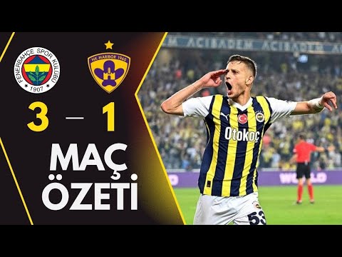 Fenerbahçe 3-1 Maribor | Maç Özeti | UEFA Konferans Ligi 3. Ön Eleme Turu - İlk Maç | 10.08.2023