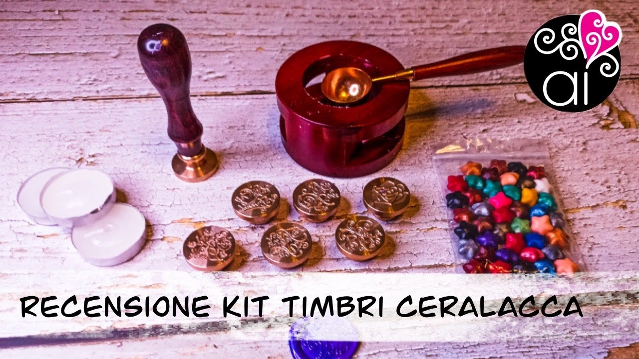 96 Colori Ceralacca, 2400 Perline Kit Di Timbri Per Ceralacca, Kit Per Ceralacca Con Timbro Sigillo Di Tutto con Scaldacera, Buste, Candele, Penna Metallica Per Sigillare Lettere Di Inviti