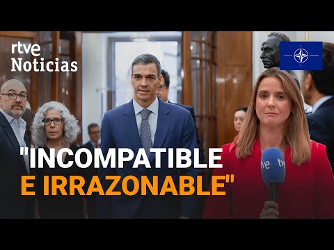 SÁNCHEZ RECHAZA SUBIR el GASTO en DEFENSA al 5% como pide la OTAN por ser 