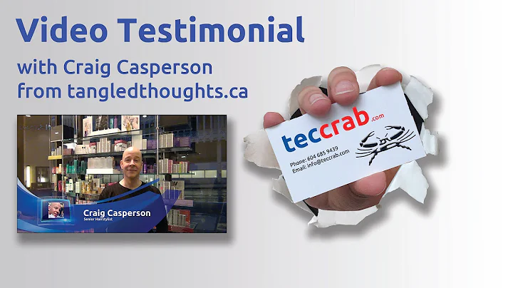 teccrab client video testimonial (tangledthoughts...