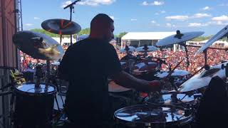 Trivium - “Betrayer” - Fort Rock - Sunrise, FL (Alex Bent Drum Cam)