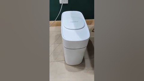 14L Slim Plastic Narrow Bathroom Garbage Can