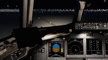 P3D V4.2 Dynamic Lighting test. TFDi 717, Pacsim KSLC