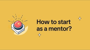 How to start as a mentor? - Structured Matched