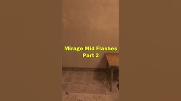 Cs2 Mirage Mid Flashes Part 2 - #cs2 #counterstrike #csgo