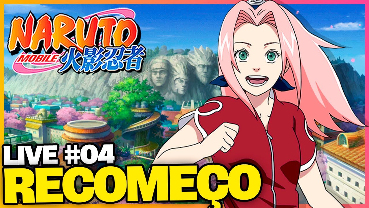 Naruto Mobile: UPANDO A CONTA NOVA #44 l RECRUTEI A SAKURA