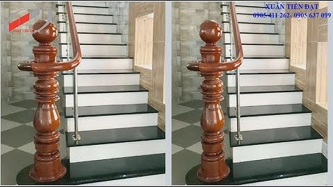 Chọn lọc 30++ Mẫu Trụ Cầu Thang Gỗ Đẹp Đã Hoàn Thiện | Tại Đà Nẵng