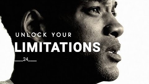 UNLOCK YOUR LIMITATIONS || MOTIVATIONAL SPEECH BY Bishop T. D Jakes