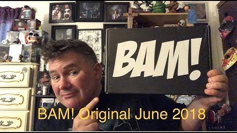 The BAM! Box original June 2018