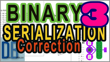 Part 3 | De-serialization (Correction) | Example of Binary Serialization in C++