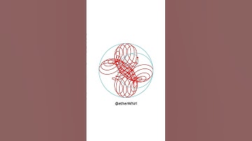Spirograph #38 #pattern #satisfying #design #maths #spirograph #animation