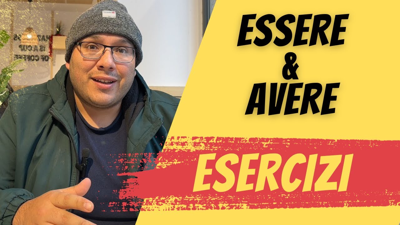 Esercizi verbo essere e avere - Clase completa - YouTube