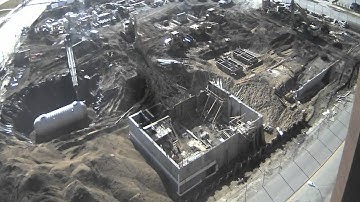 DART Central Station construction time-lapse video