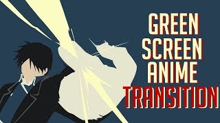 Green Screen Pack Manga Transition
