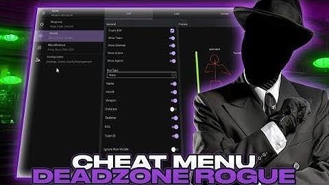 [GREATED] Cheat Menu - Deadzone Rogue / Best Cheat For Deadzone / Many Functions / FREE + Undetected