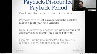 Other Rate Of Return Measures Part I