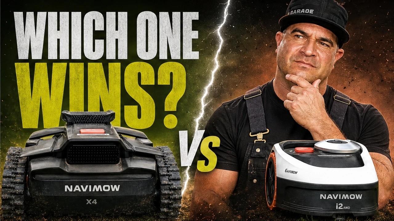 Navimow Sent Their Smallest AND Biggest 2026 Mowers — I Pushed Both Past Their Limits (i2 AWD + X4)