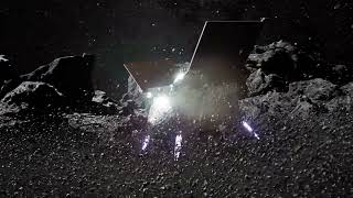 See how NASA's OSIRIS-REx sank into asteroid Bennu!