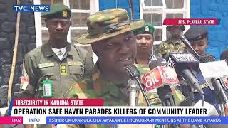 Operation  Safe Haven Parades K!llers of Community Leader in Kaduna