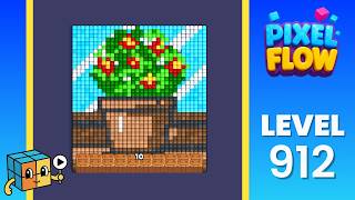 Pixel Flow Level 912 Walkthrough Solution