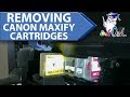 How to Remove Ink Cartridges from Canon Maxify MB2020 MB2120 MB2320 MB2720 MB5020 MB5320 MB5420