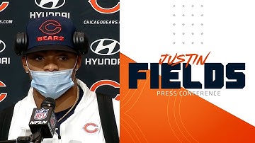 Justin Fields on first NFL career touchdown | Chicago Bears