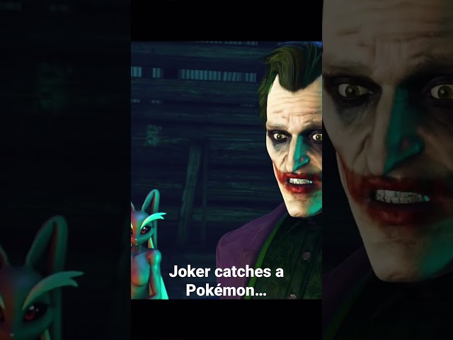 Joker catches a Pokémon  #joker #batman #pokemon #lopunny #sfm #sourcefilmmaker class=