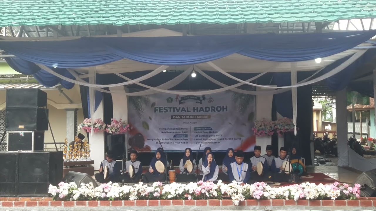 FESTIVAL HADROH NO URUT 09 GRUP HADROH ASSYAUQIYA