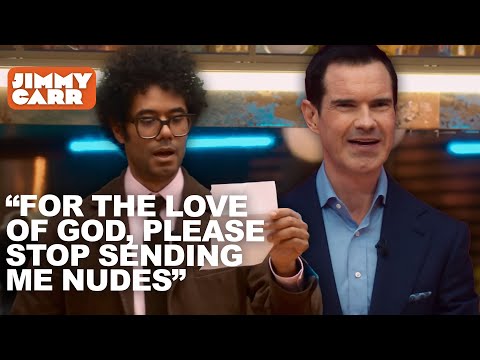 Richard Ayoade Hilariously Reads Harriet Kemsley's Letter From Her Ex | Jimmy Carr
