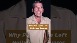 Why Paul Lynde Left Hollywood Squares #shorts #paullynde