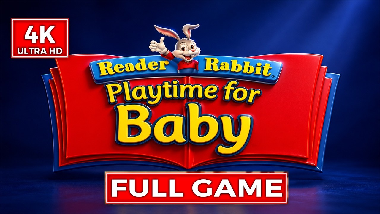 Reader Rabbit Playtime for Baby Walkthrough 4K UHD Longplay - YouTube