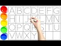 How to Write Letters for Children - Teaching Writing ABC for Preschool - Alphabet for Kids