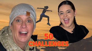 50 Challenges In One Day!!!