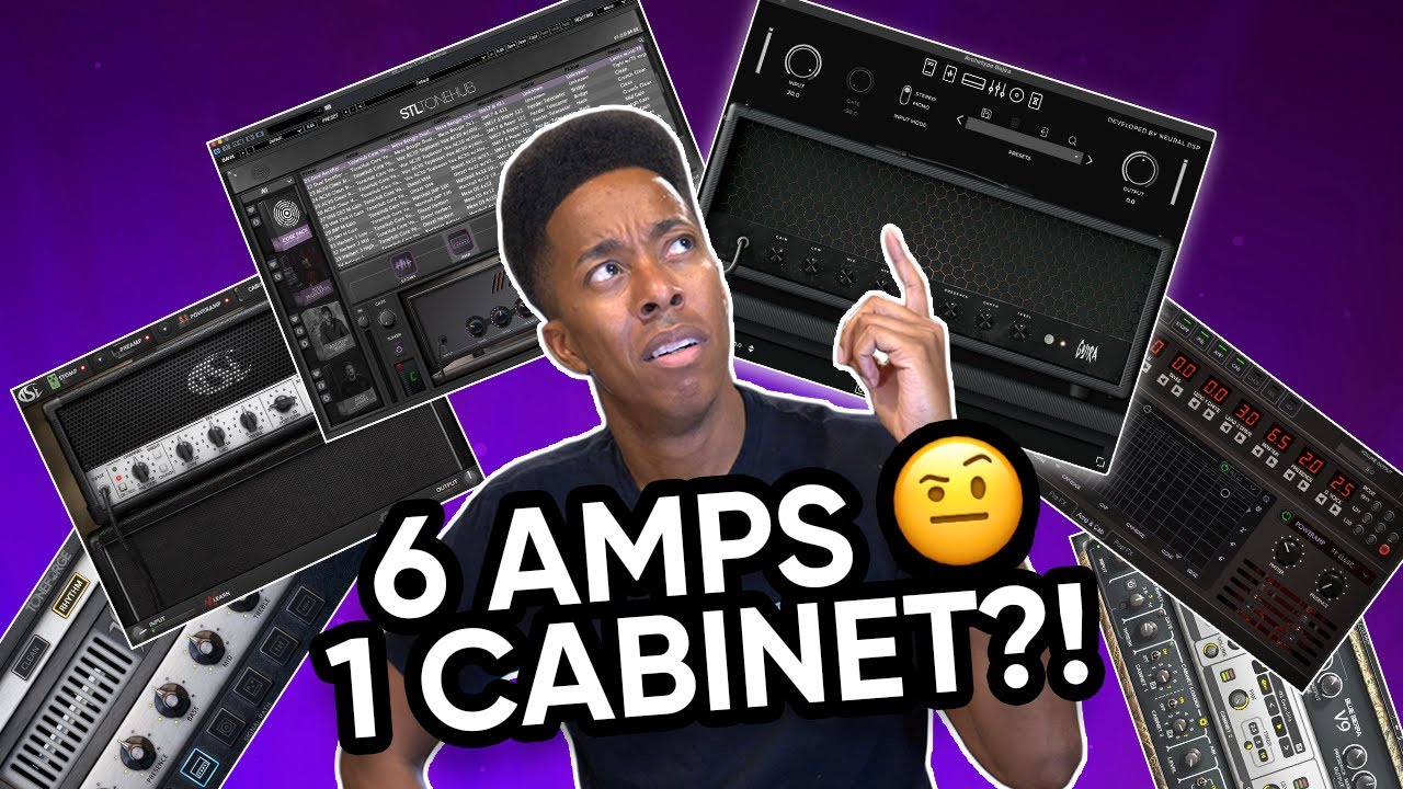 Comparing The BEST Amp Sims With The SAME Cab YouTube