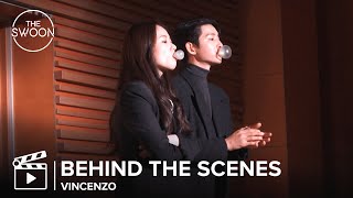 [Behind the Scenes] First kisses, forehead flicks, and bubblegum tricks | Vincenzo [ENG SUB]