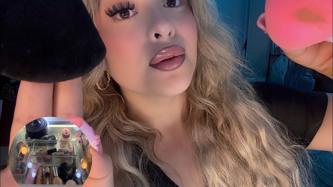 ASMR - Doing Your Makeup at My Vanity✨🎀👛 (Rummaging) Detailed Look!