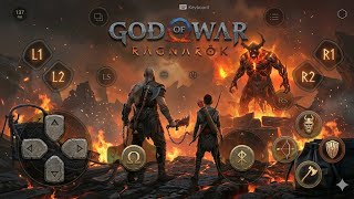 God of war Ragnarok gameplay on mobile || cloud gaming 