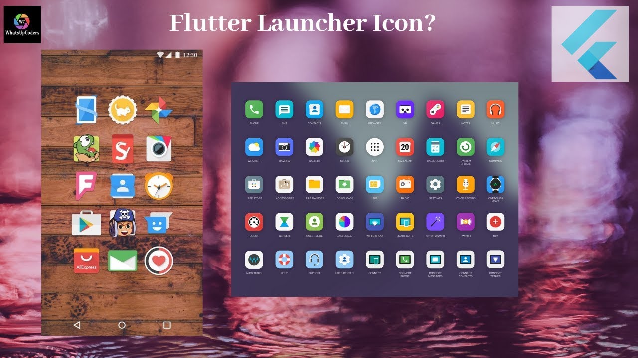 Flutter Tutorial Flutter Launcher Icon YouTube