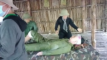 Nhà quân y (Di tích lịch sử chiến khu rừng sác-Cần Giờ).