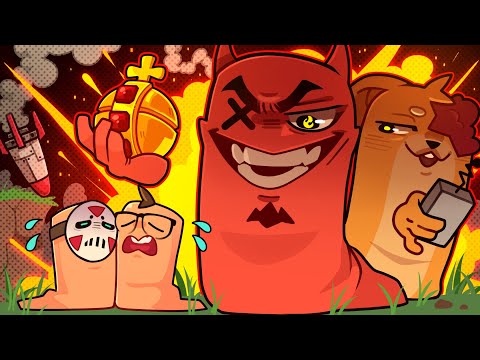 THE WORMS HAVE RETURNED!!!!!!!!!!! | Worms WMD (w/ H2O Delirious, Kyle, and Squirrel)