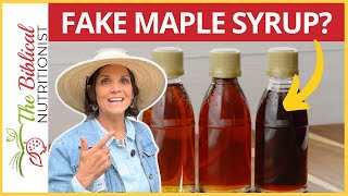 Avoid FAKE Maple Syrup | How to Buy Real Maple Syrup by The Biblical Nutritionist 1,847 views 3 weeks ago 4 minutes, 11 seconds