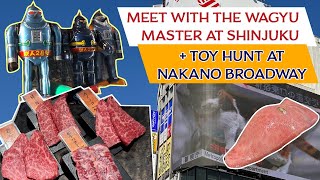 Wagyu Restaurant at Shinjuku + Toy Hunt at Nakano Broadway #Japan #japantravel #japanesefood